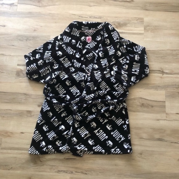 Juicy Couture Black and White Robe - Picture 3 of 7